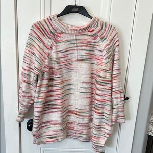 Lou & Grey Colorful Striped Sweater